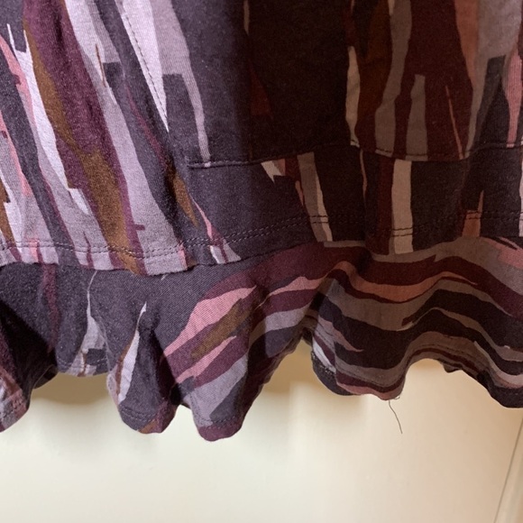 LOGO by Lori Goldstein Ruffled hem Tunic, L - Picture 4 of 8